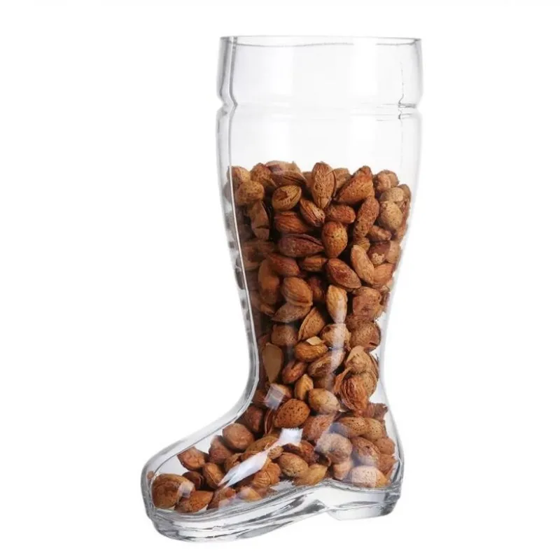 Стеклянная пивная кружка Das Boot на 47 унций, стекло без свинца, прочная и долговечная, подходит для фестивалей пива, игр с мячом, патио, садов и т. д.