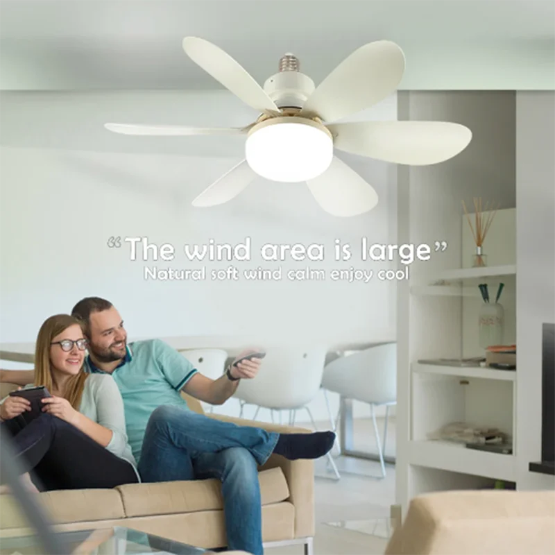 Decor Lighting Ceiling Fans - Lampu Kipas Langit-langit LED E27 2026,