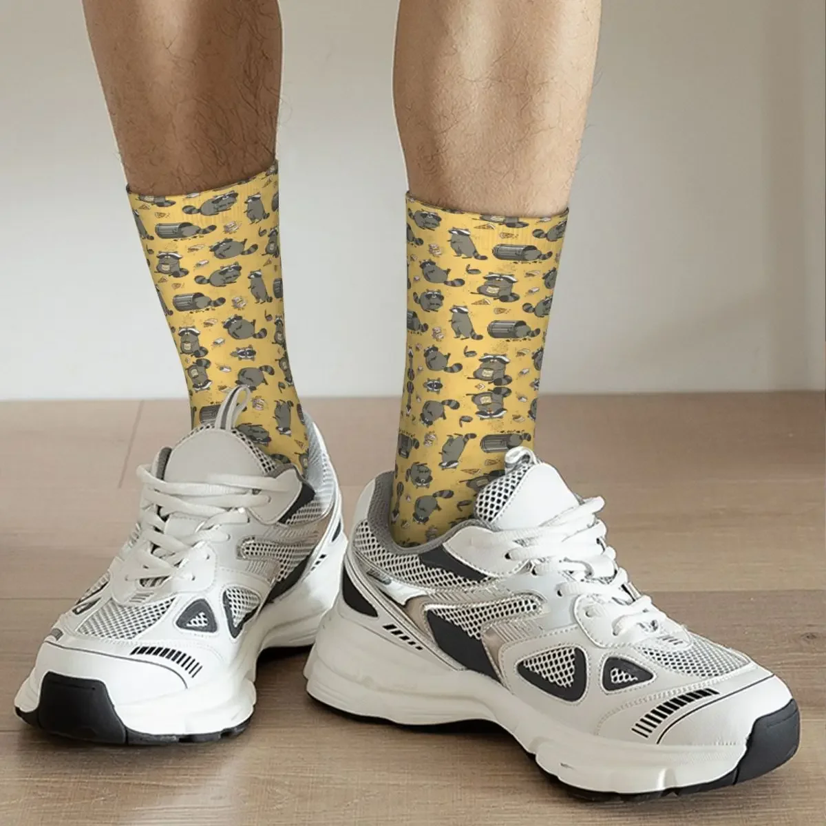 Rascaly Raccoons calcetines Harajuku de alta calidad, medias largas para todas las estaciones, accesorios para hombre y mujer, regalo de cumpleaños