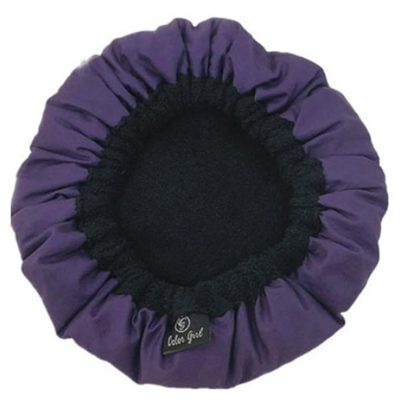 Microwavable Heating Cap Hair Care Flax Microwavable Nursing Cap Deep Conditioning Cap Reversible Heat Cap