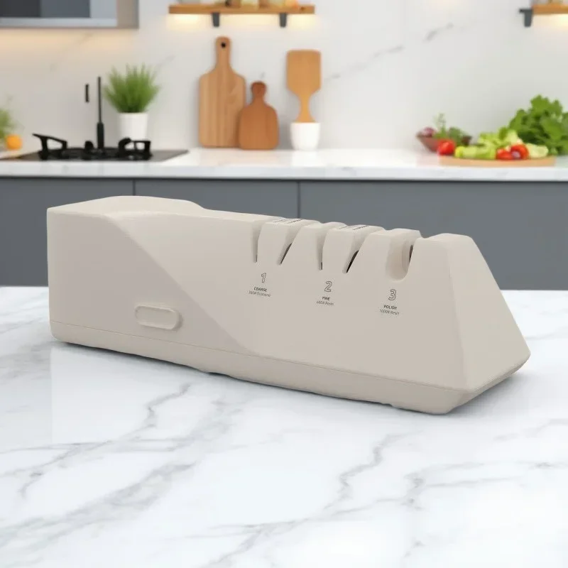 

Three-stage Resin Tungsten Steel Manual Ceramic Scissors Automatic Electric Knife Sharpener Kitchen Tools Multi-function Tools