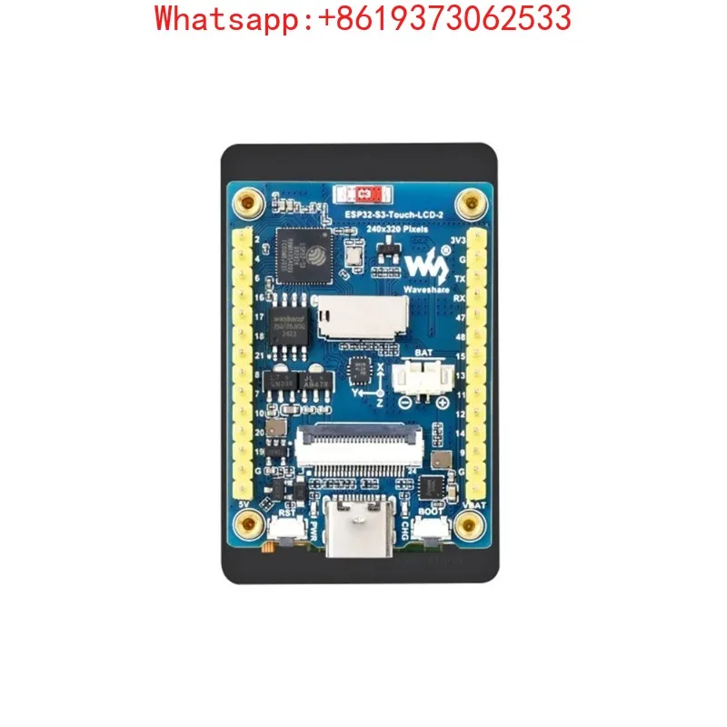 

ESP32-S3 2inch Capacitive Touch Display Development Board 240*320 Pixels IPS Panel 32-bit LX7 Dual-core Processor Onboard Camera