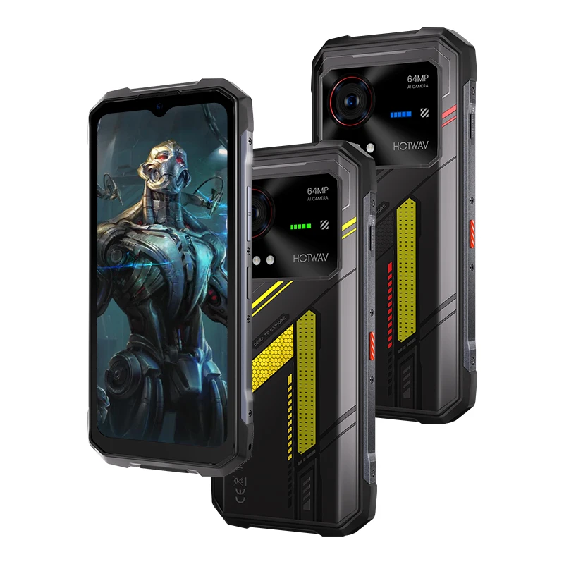 

Прочный телефон HOTWAV Hyper 7 5G, 6,6-дюймовый FHD + 2K-дисплей, 10800 мАч, мобильный телефон, 280 лм, 64 МП, смартфон, 8 ГБ, 256 ГБ, мобильный телефон Android 14