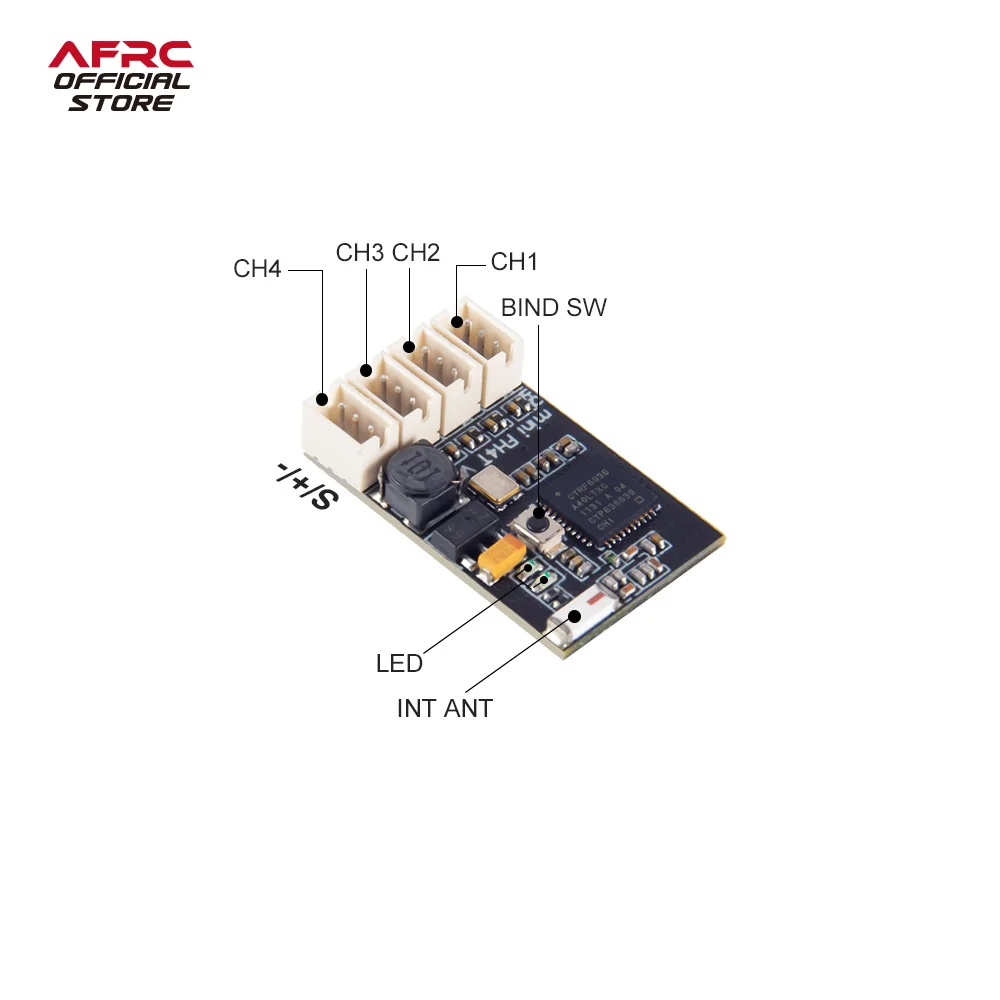 AFRC-RXS1201 Micro Receiver For SANWA M12, M11X, EXZES X, MT-4,GEMINI X,MT-S, MT-4S, M12S ,M17.SANWA FH3/FH4T RX-472 RX-482