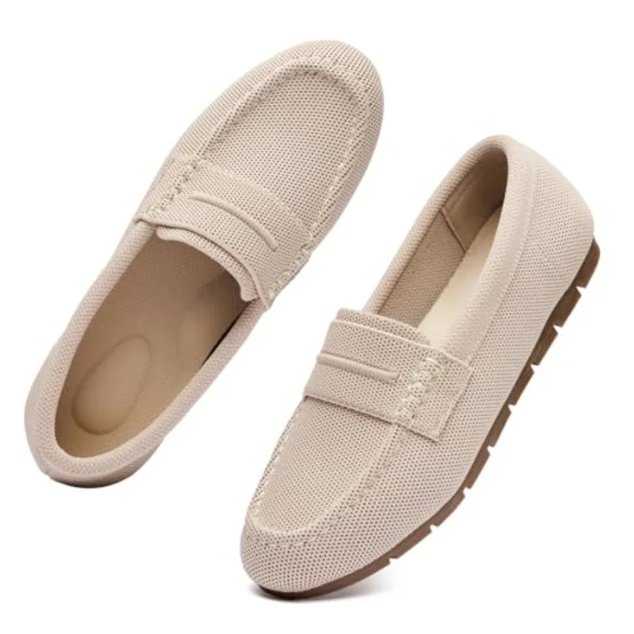 

Vespiero Loafers for Women Comfortable Slip on Work Flats Shoes Womens Dressy Casual Walking Shoes