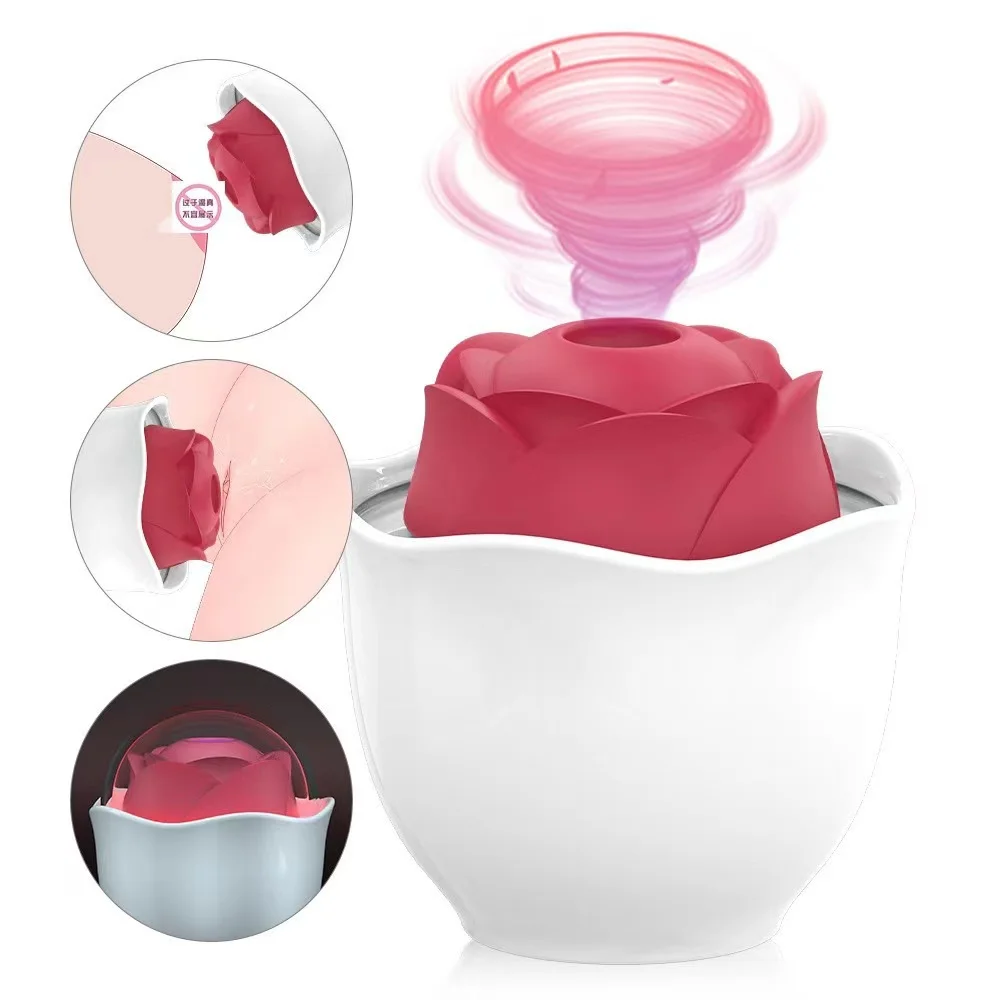 Rose sugando Vibrador, Love Egg, Melhorar, Nova Chegada, Amazon Hot Selling