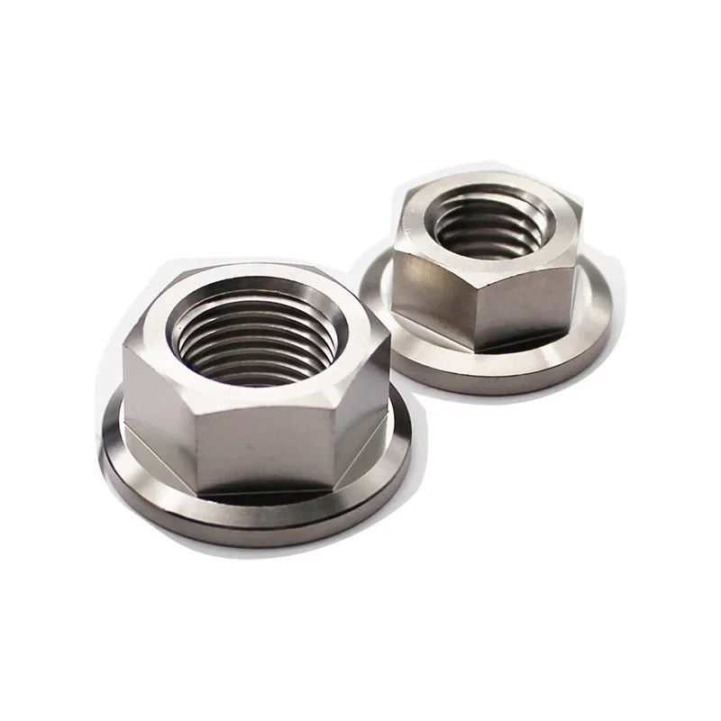 

Titanium Hex Flange Nuts For Bicycle Motorcycle M5 M6 M7 M8 M10 M12 M14 M16 M18 M20