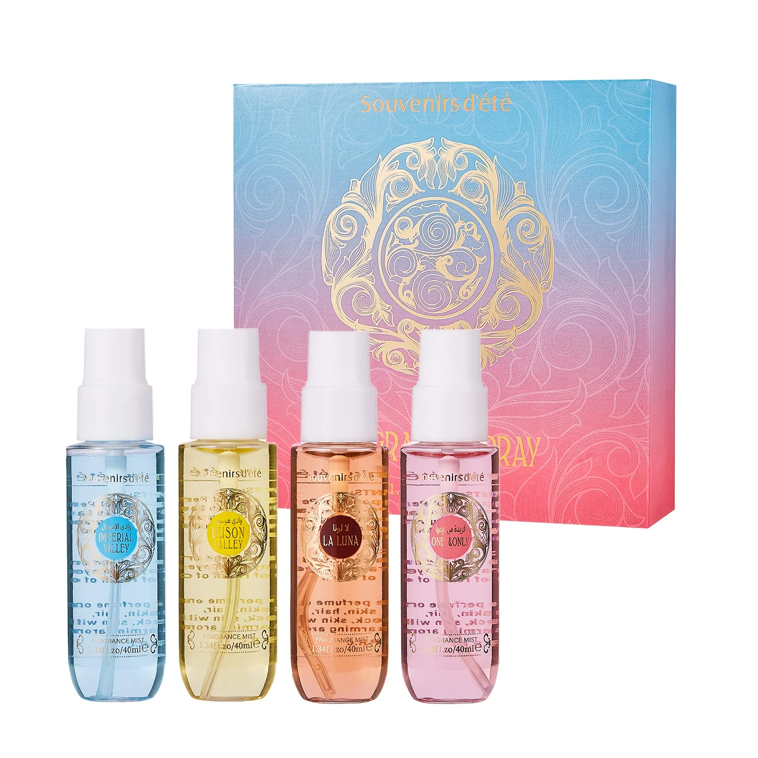 Perfumes em spray corporal 40ml * 4 original sol de janeiro brume parfumé