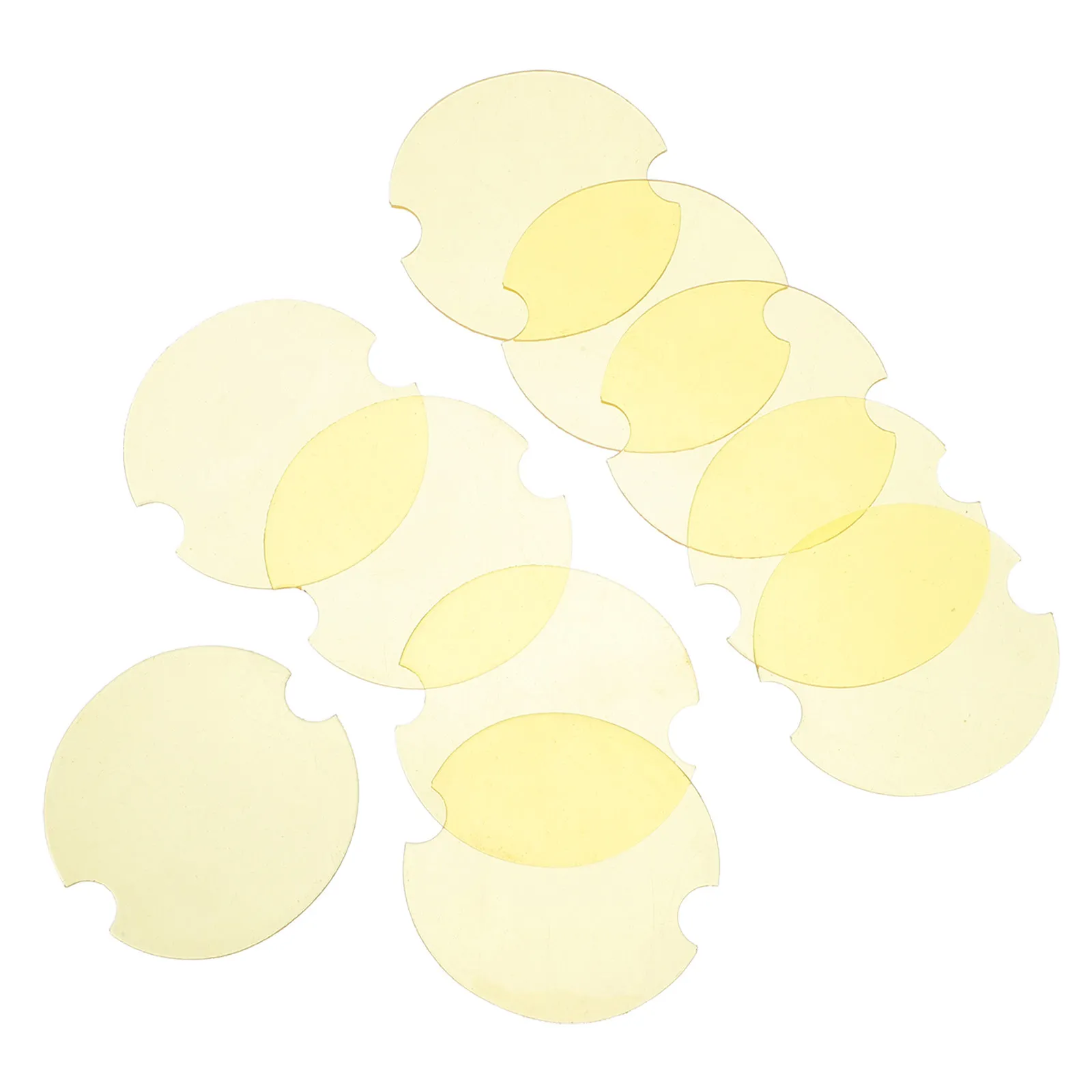 

120Pcs Jewelry Display Stand Plastic Ring Card Round Organizer Showcase Holder Flat Lay Ring Display Props Jewelry Store