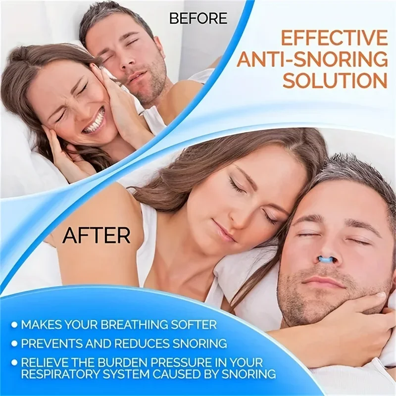 1/2/4 pces dispositivos anti ronco, solução de ronco, clipes de nariz, melhorar o ventilador do duto do sono ferramentas hvac assinaturas iptv