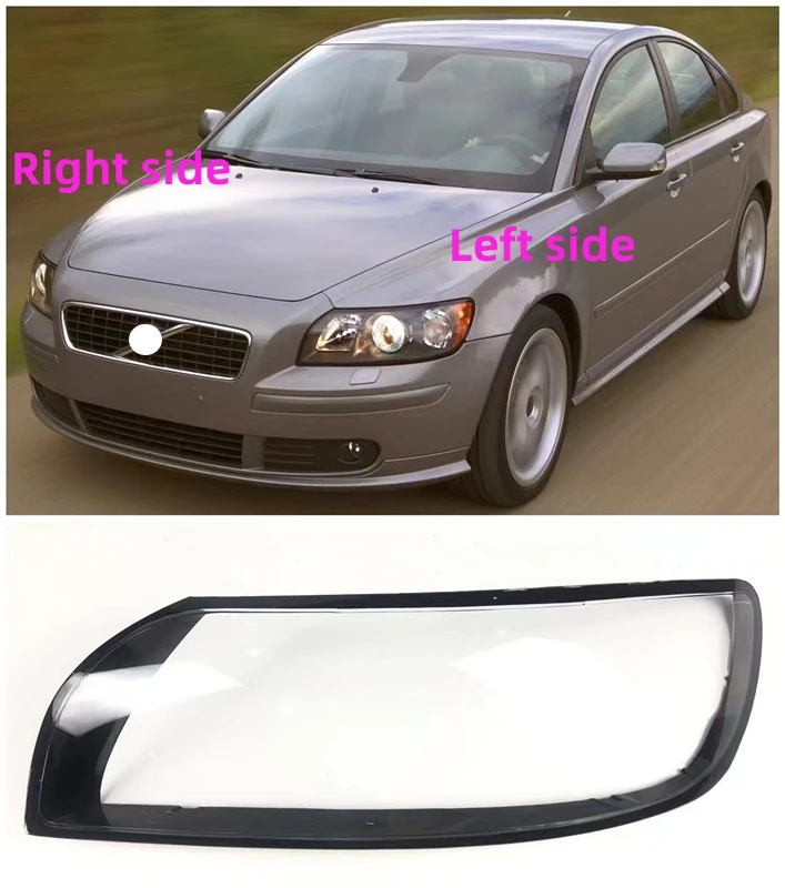 

For Volvo S40 2004 2005 2006 Car Headlight Shell Headlight cover Headlamp Lens Headlight Glass Auto Shell Cover