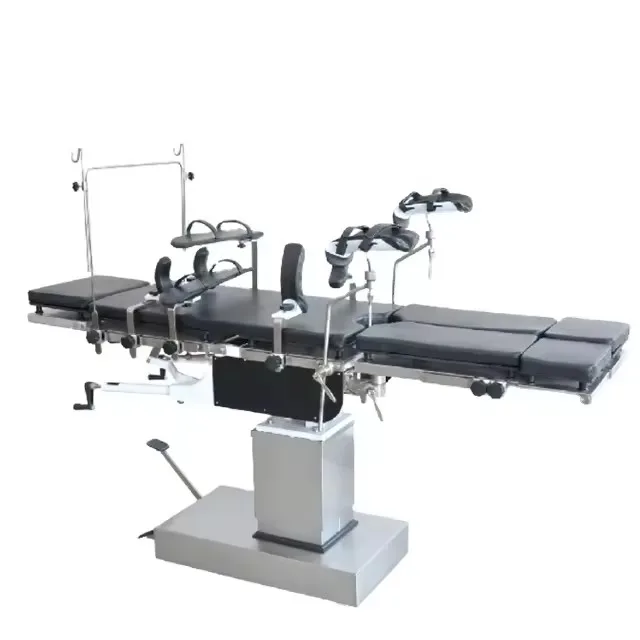 Adjustable Stainless Steel Manual Hydraulic X Ray Operation Table Trendelenburg Position Surgical Table OEM