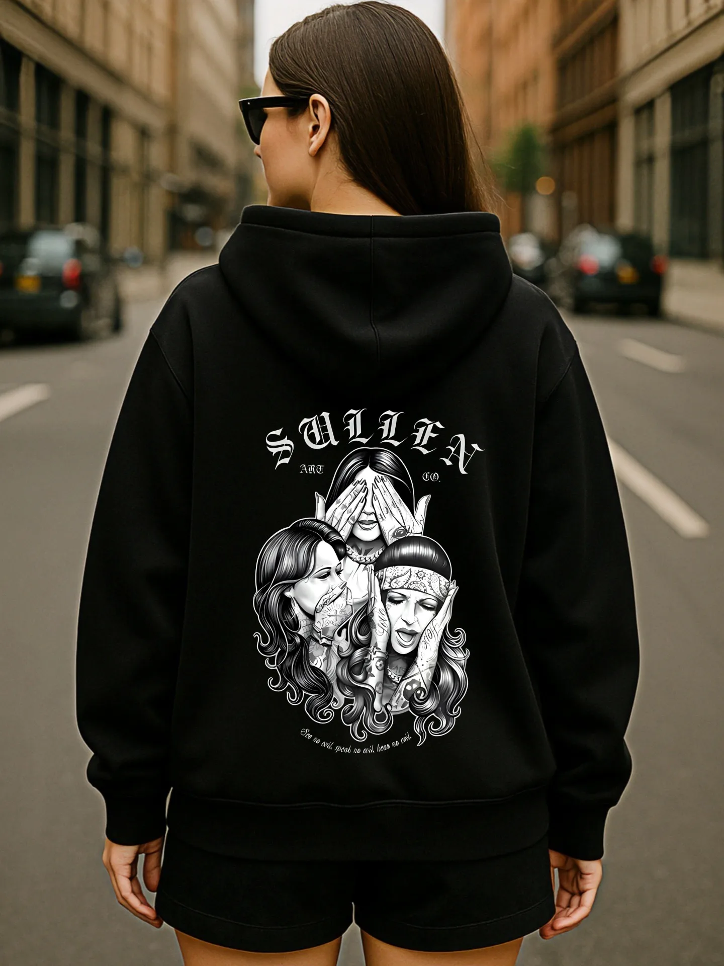 هوديي نسائي برسومات جرافيك، طباعة كرتونية تركية، تصميم جمالي كاجوال، قماش ناعم، ملابس خريفية للمراهقين #2