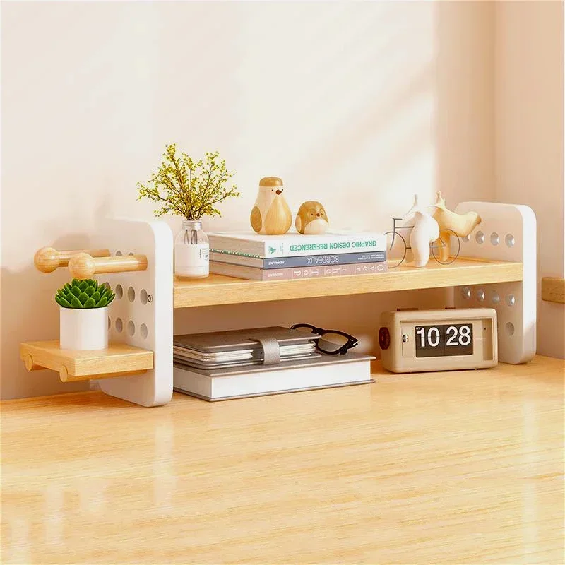 Originality Removable Shelf Book Wooden Luxury Shelf Subject Corner Estante Para Libros Multifunction Home Furniture