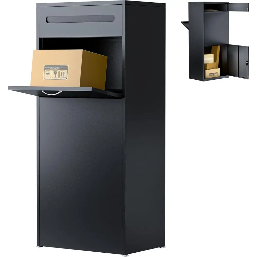 

Уличный почтовый ящик увеличенного размера с большой вместимостью - 19.68x14.96x47.2 дюйма