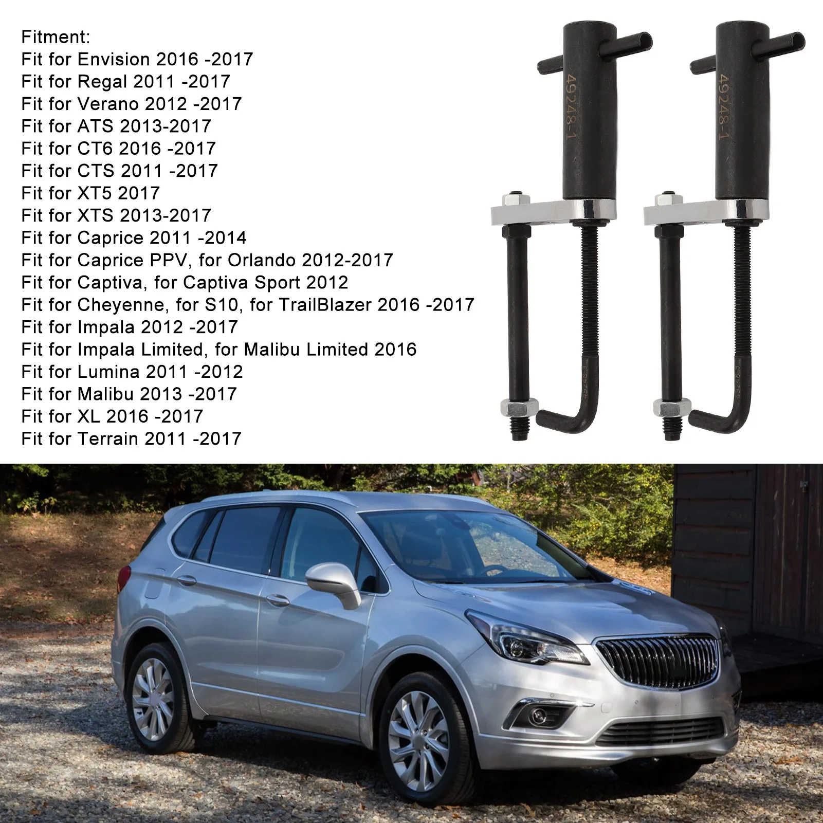 حاقن الوقود السكك الحديدية الجمعية أداة إزالة EN ‐ 49248 ل كابريس أورلاندو كابتيفا شاين S10 TrailBlazer إمبالا لومينا ماليبو