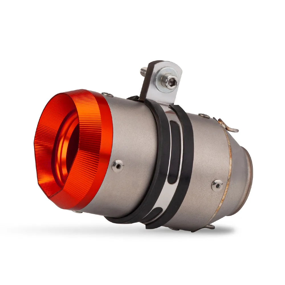 

51 60mm Universal Motorcycle Exhaust Muffler For Pcx Nmax Aerox Z400 Z250 Z900 Ninja400 Ninja250 Mt15 Cbr150r Cbr250rr