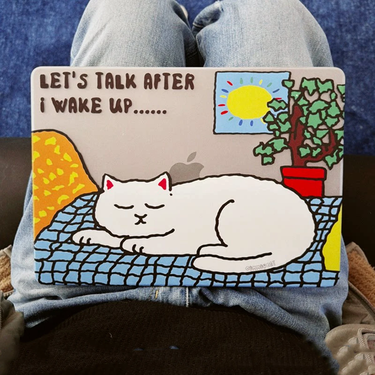 Kawaii Kitten New Laptop Case For Macbook 13Neo A3404 Air 13.6 M4 M3 M2 A2681 A3113 A3240 Air13.3 A1932 15 Protective Cover