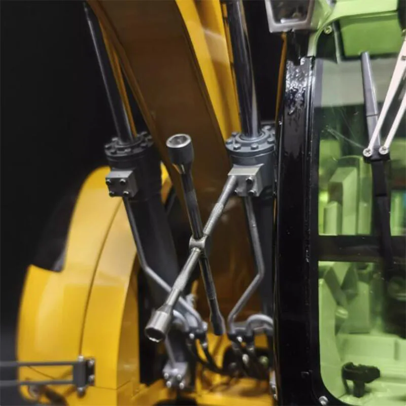 Rc الصليب المقبس الفولاذ المقاوم للصدأ صنع ل 1/14 تاميا التحكم عن بعد جرار مركبة يتم التحكم بها عن بُعد مقطورة أجزاء البناء مركبة Diy Hobb #5