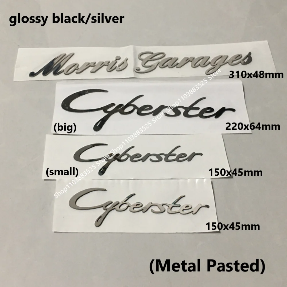 

Modify Pasted Metal Sticker For MG Cyberster MG4 MG5 MG6 MG7 ZS HS ONE GT GS MG3 EZS 3SW MARVEL Morris Garages modify Sticker