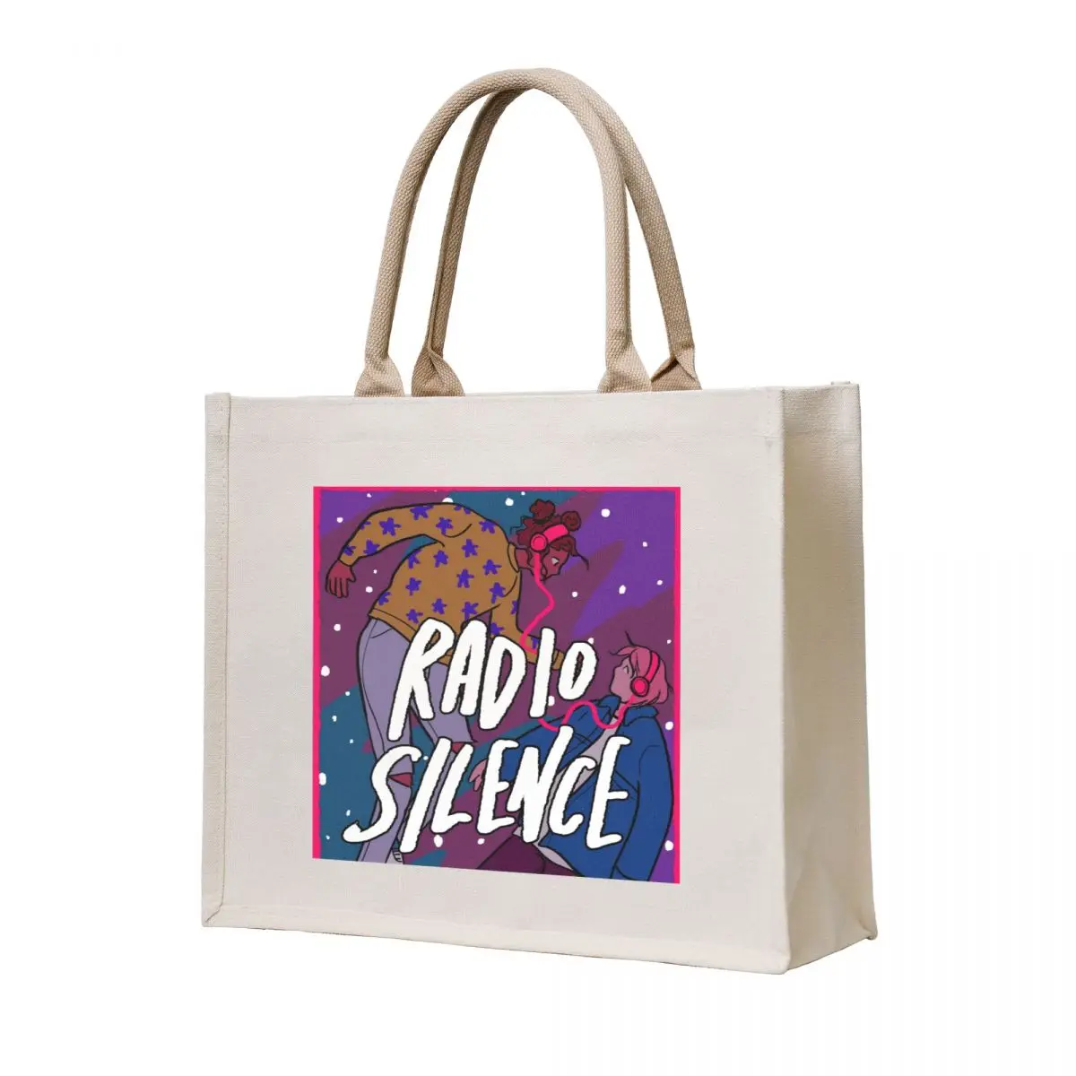 

RADIO SILENCE by Alice Oseman Tote Bag custom canvas bag sacs de shopping shopper bag women