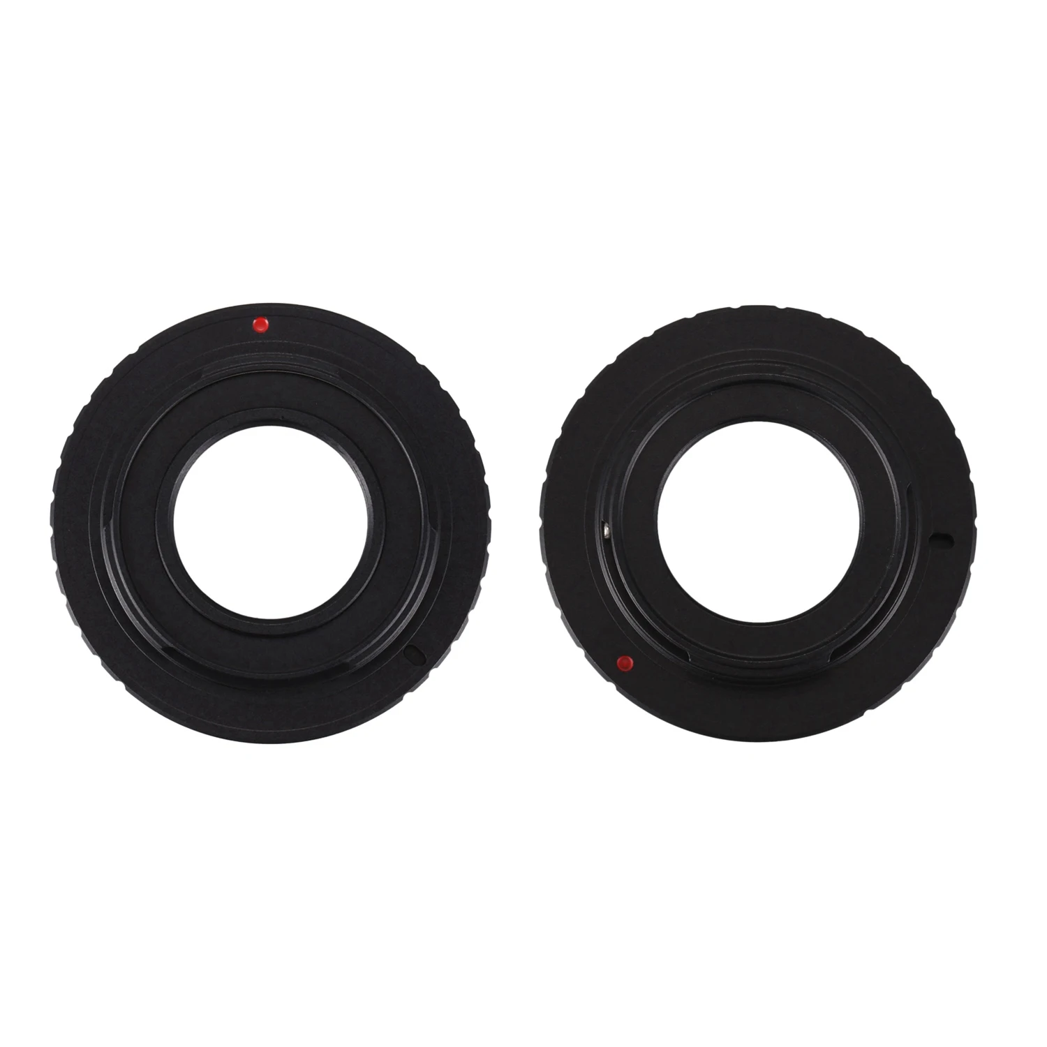

A92Z 2 Pcs Camera C Mount Lens Black 16Mm C-Mount Cine Movie Lens,Camera Adapter Ring, C-FX & C-N1 C-Nikon 1