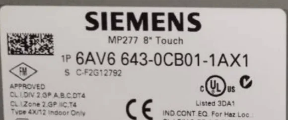 

LCD FOR 6AV6 643-0CB01-1AX1 MP277 8 TOUCH