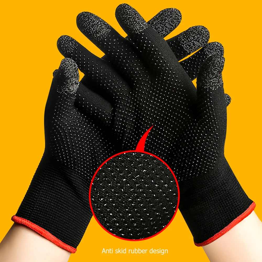 Sensitive Touch Sweat Proof Finger Sleeve Gaming Thumb Sleeve Game Finger Cover Fingertip Gloves Gaming Finger Gloves
