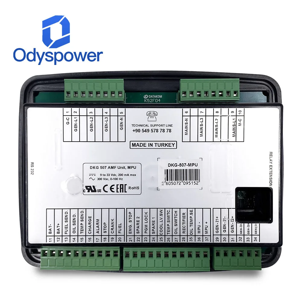 DKG507 DATAKOM Diesel Genset Controller Auto Generator Control Panel DKG517 DKG105 D300 D500 Generator Parts