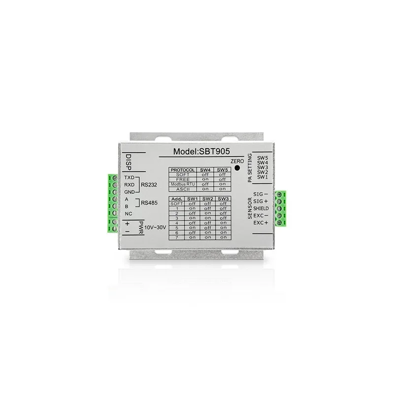 SBT905 Pressure Digital Signal Transmitter Load Sensor Amplifier RS232485 Output