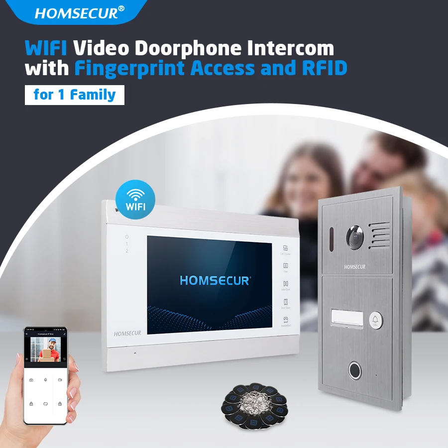 HOMSECUR Smart Tuya Video Door Phone 7