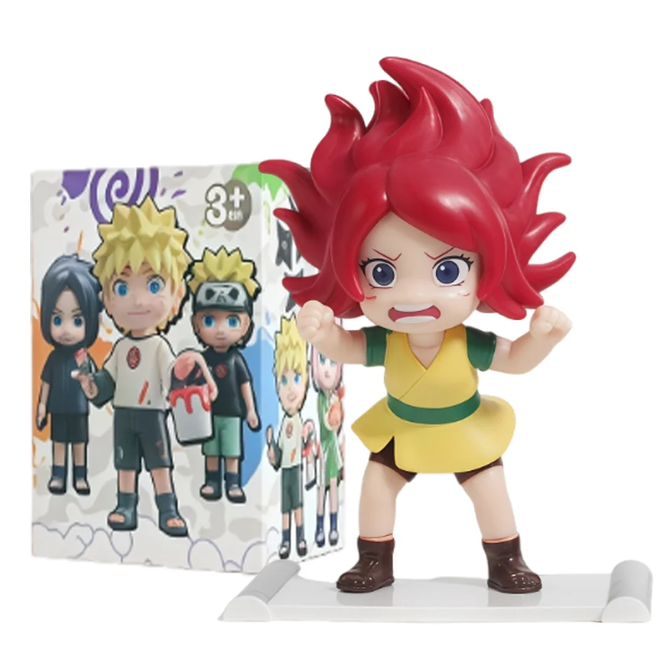 Blind Box Naruto Shippuden Kindheits-Serie Uzumaki Naruto Q-Version Überraschungsspielzeug Taschenanhänger Figuren Heimdekoration Schreibtisch-Deko – Detail 10