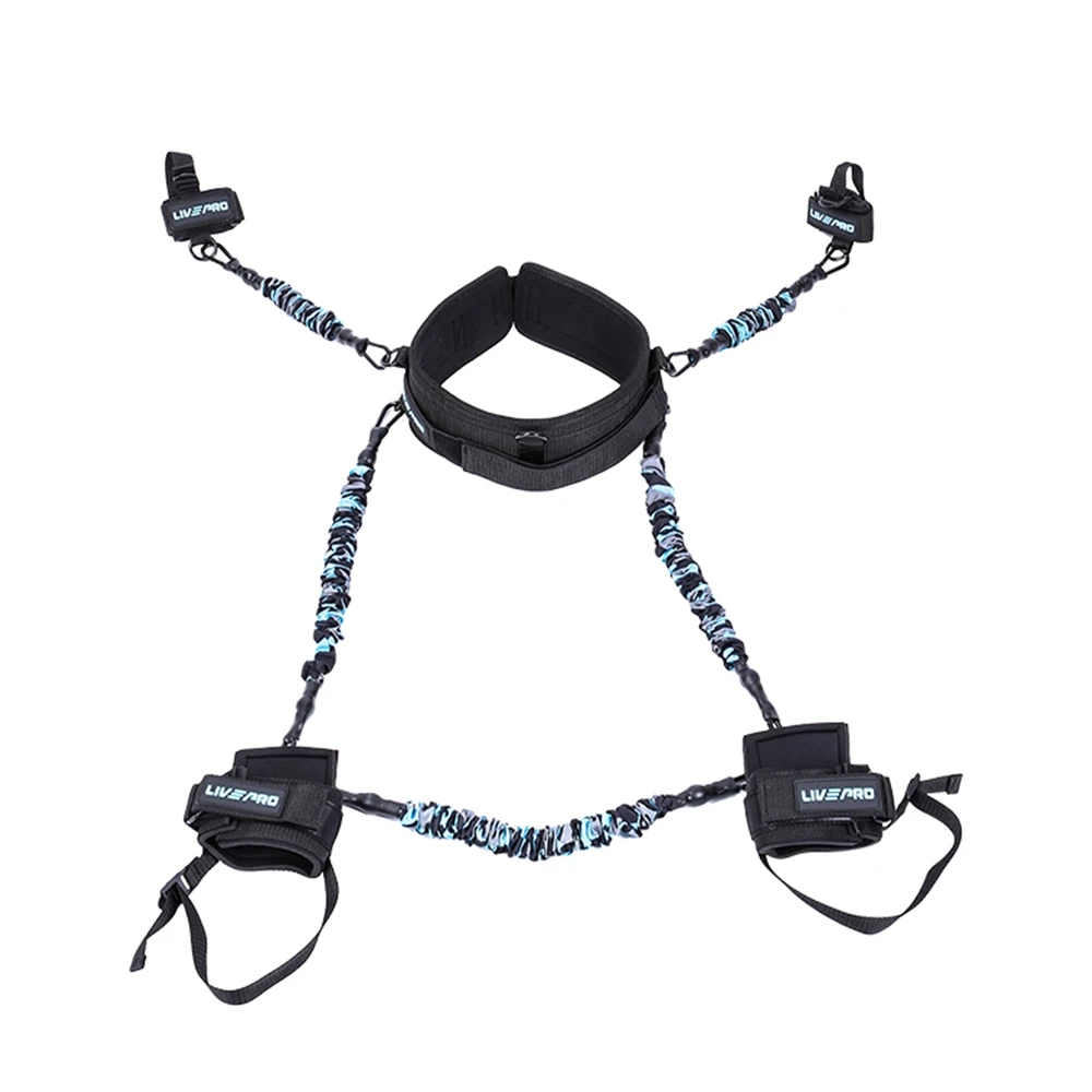 

Resistance Training Bands Set for Boxing Judo Kicking Rugby Basketball Combat 1