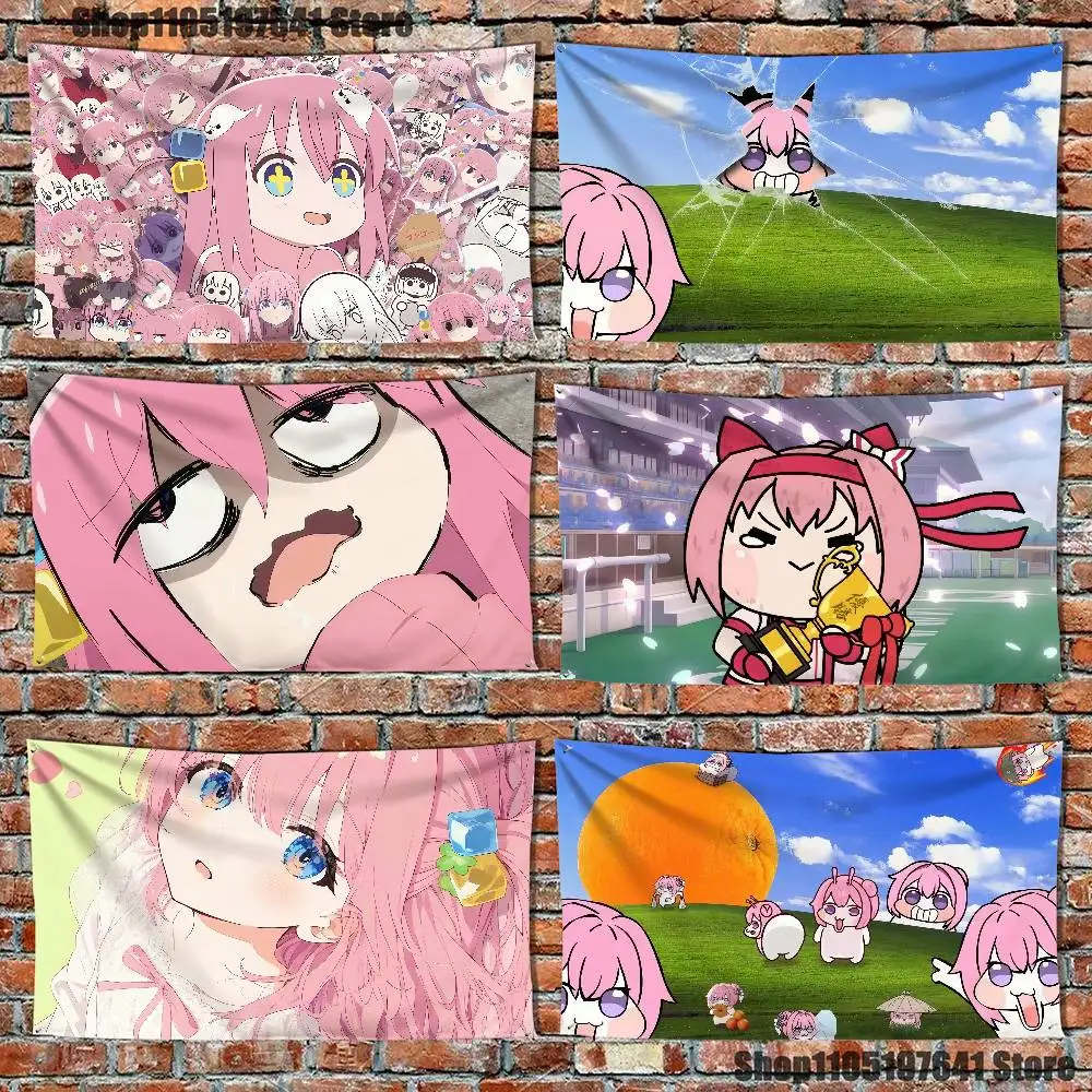 

Dorothy Nikke DORO Pink Dog Flag Tapestry Banner For Bedroom Outdoor Living Room Restaurant Bar Wall Decor Party