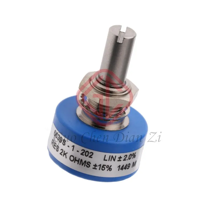 

6639S-1-102 1K, 202 2K, 502 5K, 103 10K, 203 20K В наличии однооборотные потенциометры от Bourns