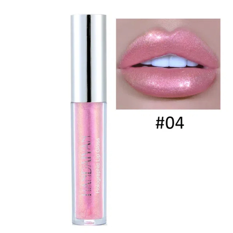 ลิปกลอส Long Lasting Glitter Lip Glaze ลิปสติก Liquid กันน้ําชุ่มชื่น Luminous Shimmer Shiny Lipgloss แต่งหน้า