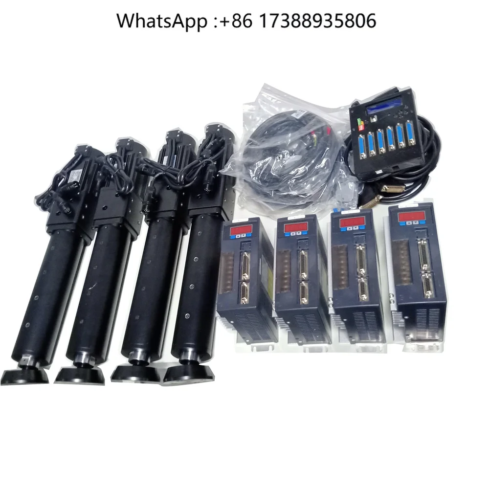 High-Speed Electric Cylinder &4DOF Actuator for Sports Park Indoor Use Ages 8-12 & Adults Durable Metal Aluminum Tela Brand