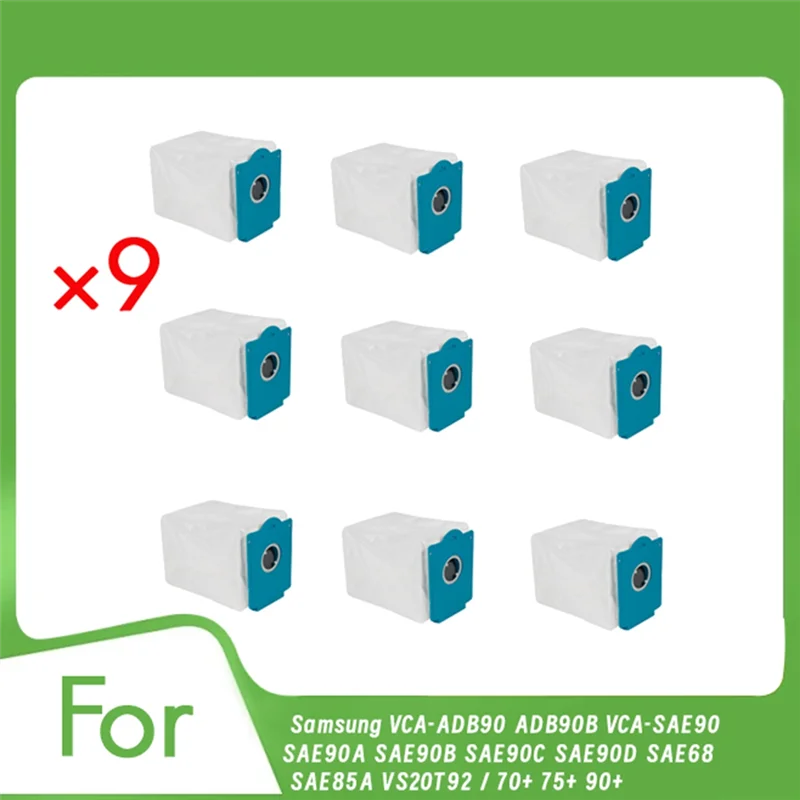 【Berserk】9 шт. пылесборник для подметальной машины VCA-ADB90/ADB90B/VCA-SAE90 SAE90A/B/C/D/SAE68/SAE85A/VS20T92/70+/75+/90+