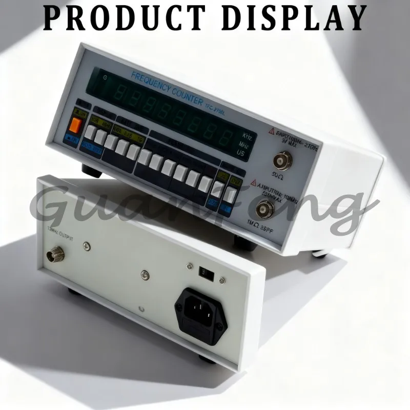 High-precision high-resolution frequency counter TFC-2700L, multi-function 8LED display frequency meter
