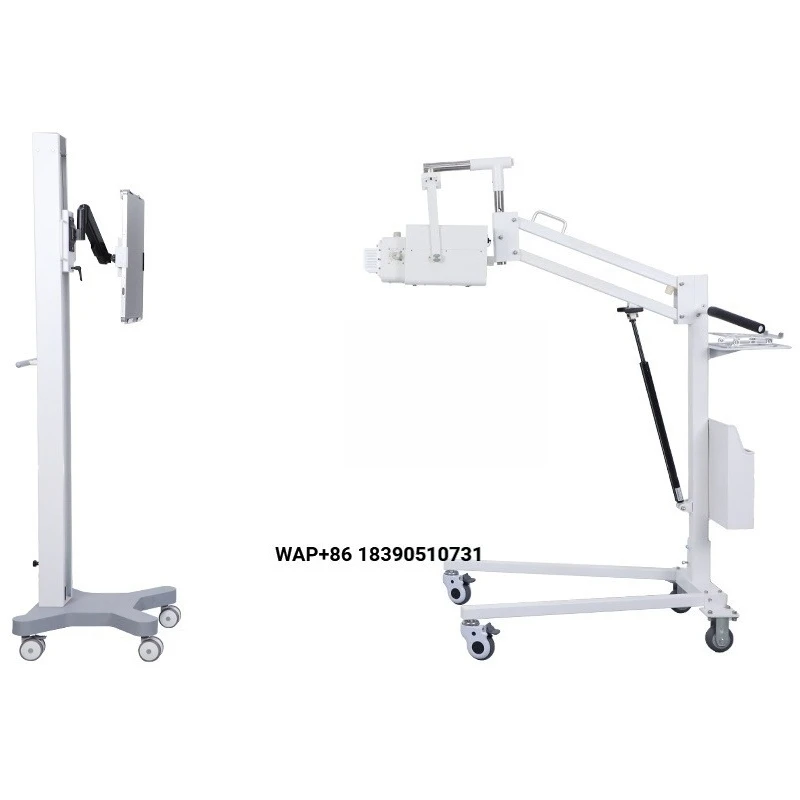5KW digital portable medical X-ray imaging machine, mobile digital X-ray equipment, portable X-ray machine
