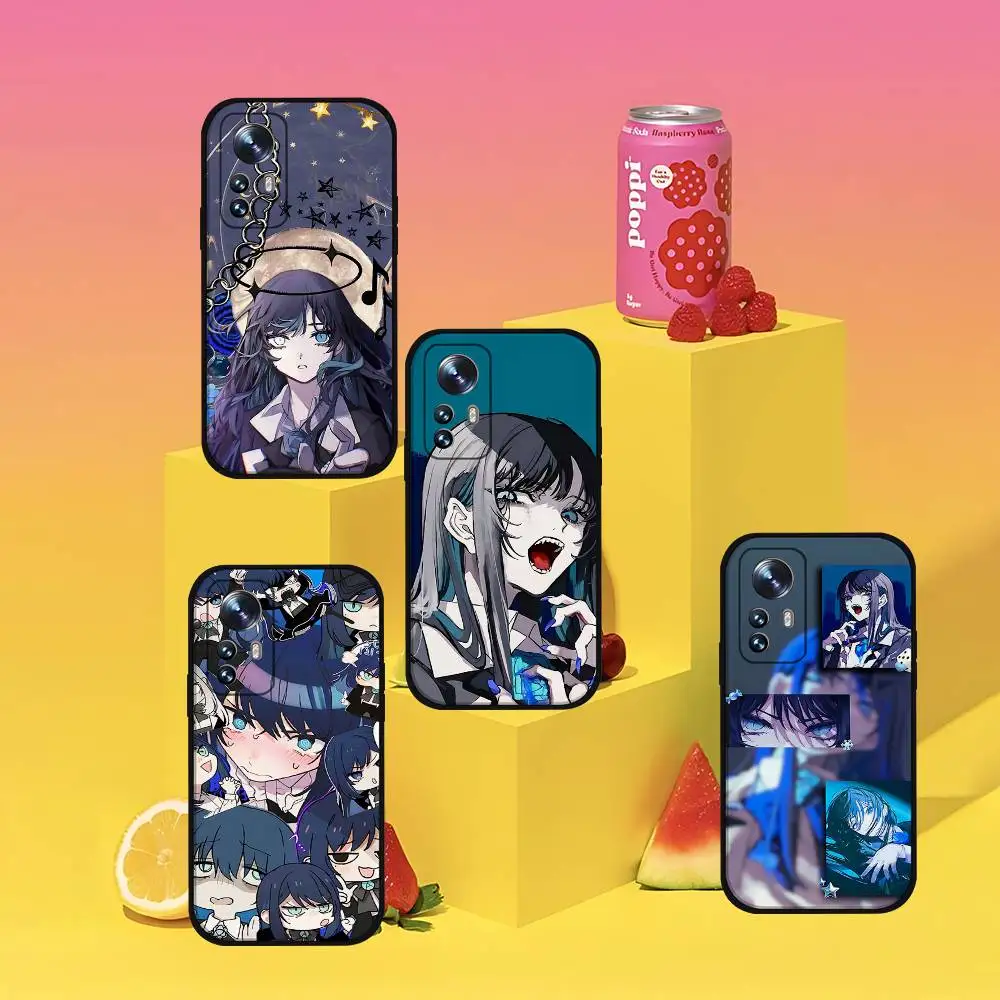 

Anime Ado-S Phone Case For Xiaomi 11 12 Redmi Note 11 5G 8T 9A 9 10T Note 8 9 12SUltra Shockproof, Slim, Black,Case