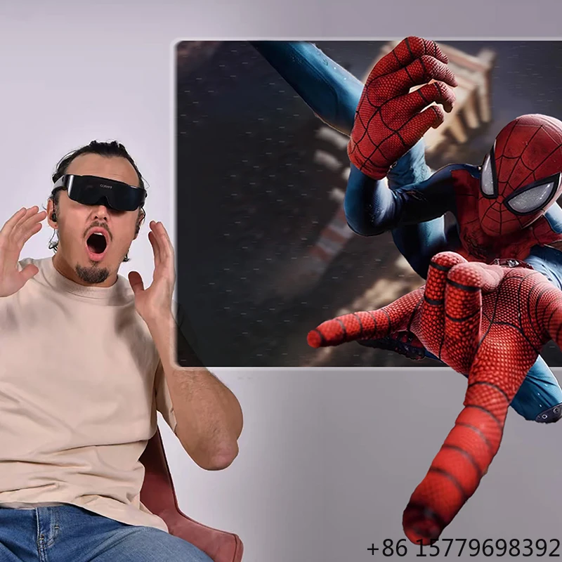 

Popular Styles Smart VR Glasses 3D Virtual Reality Gaming, All-In-One Glasses HD VR Movies Augmented