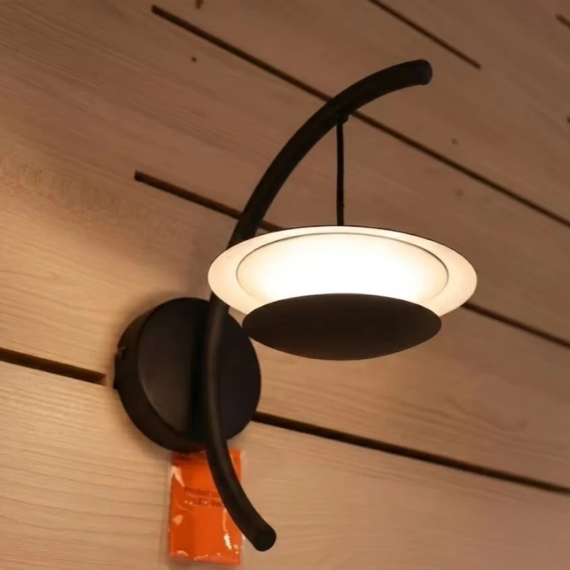 Wall lamp LED modern button control indoor medium metal lamp 3000K (warm white)