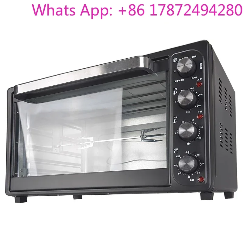 Camping Outdoor BBQ Grill Heim-Garten Gasofen Automatisch Rotierender Tragbarer Gasofen Multifunktionaler Gasofen