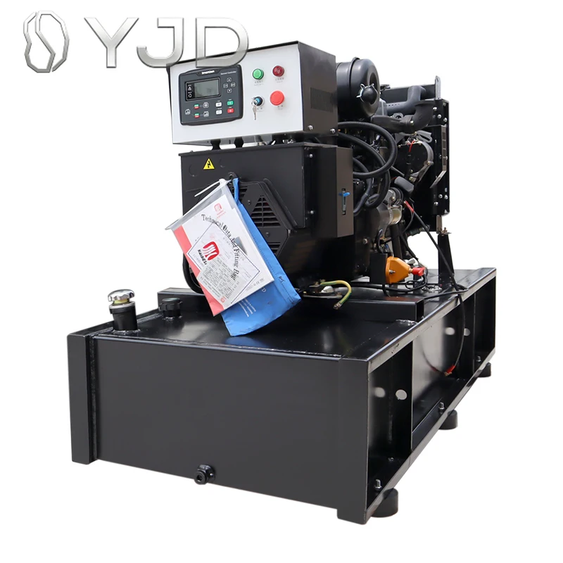 600KVA Portable Silent Diesel Generator Set for Engine 3 Phase Backup Power 12 Months Warranty
