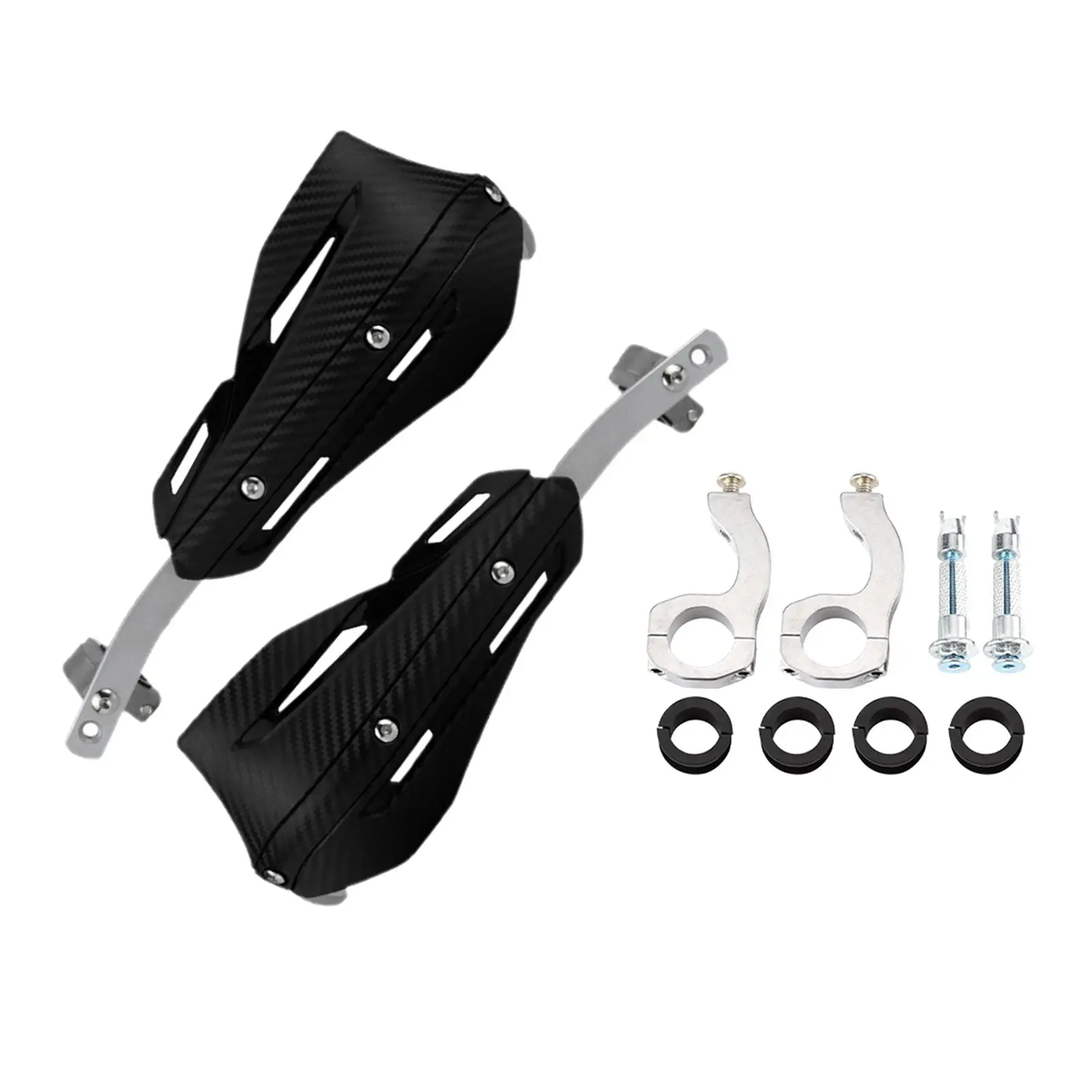 2 pcs Motorcycle Hand Guards with Mounting Hardwares SX SXF XCW XCFW MX EGS EXC XC XCF EXCF SXS SMR 125 250 300 350 400 450