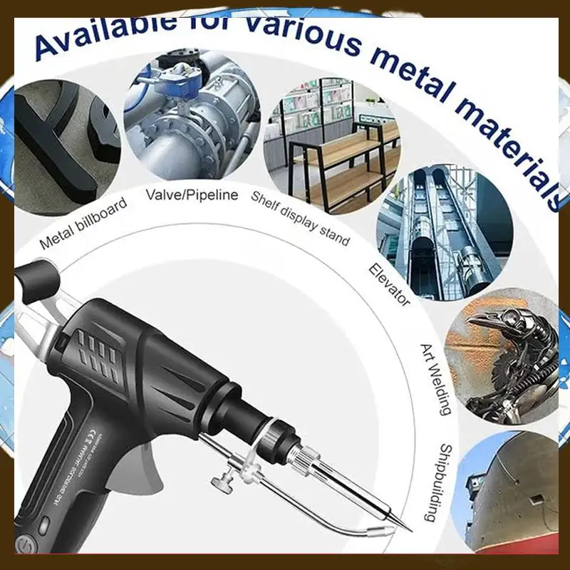 

Internally Heated Industrial Laser-Welding Tools, 110V Handheld Welder, Automatic Industrial-Grade Welding Tool (US)-TFBC