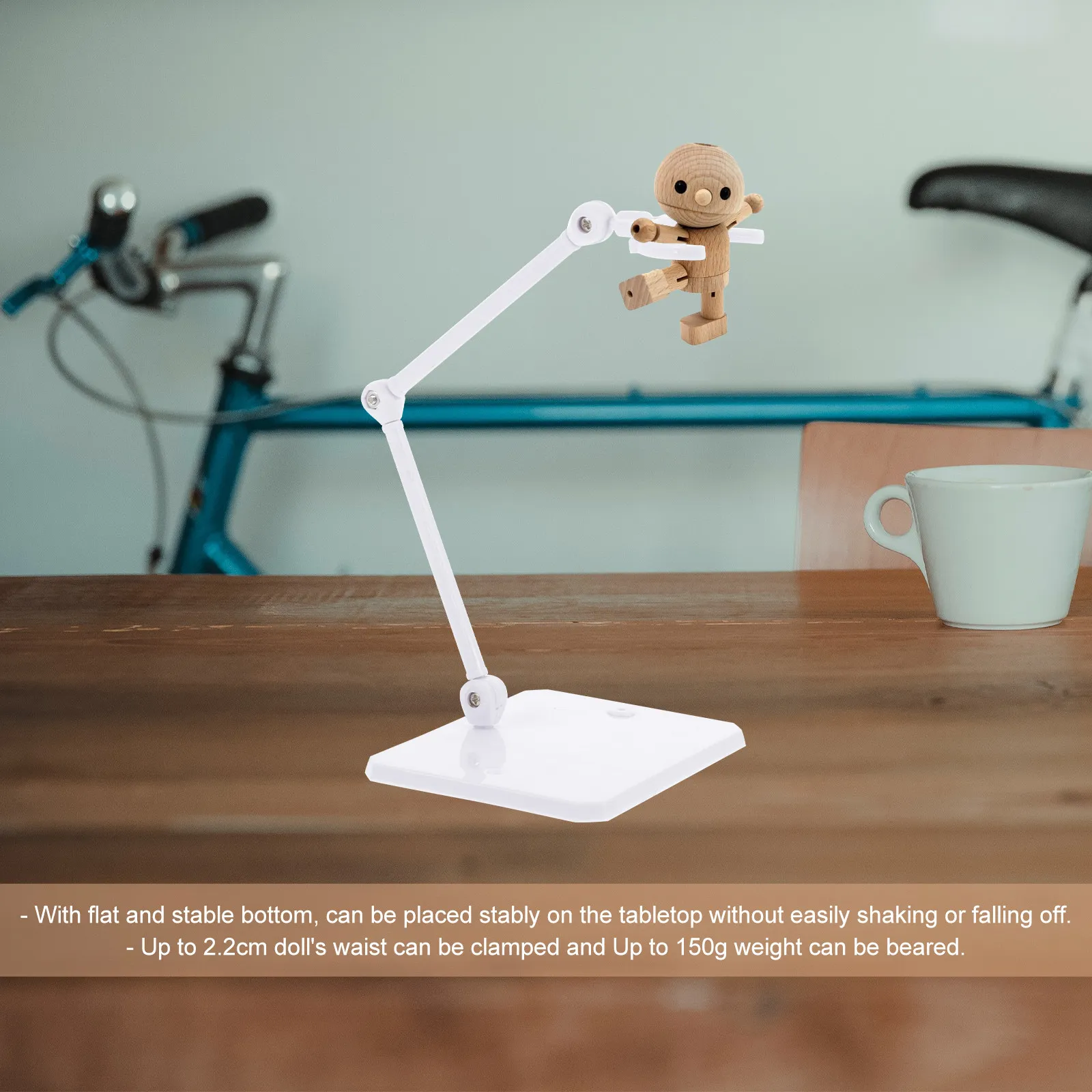 2pcs Action Figure Stand For 2.2Cm Waist Stable Base Holder Display Rack For Home Store Decoration Game Accessory view 3