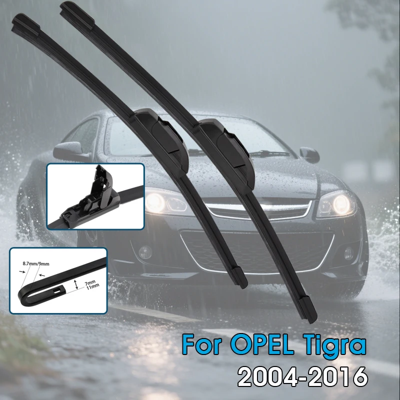 شفرات ممسحة السيارة لأوبل فوكسهول تيجرا B فوكسهول تيجرا 2004-2016 الزجاج الأمامي شفرات النافذة الأمامية اكسسوارات السيارات