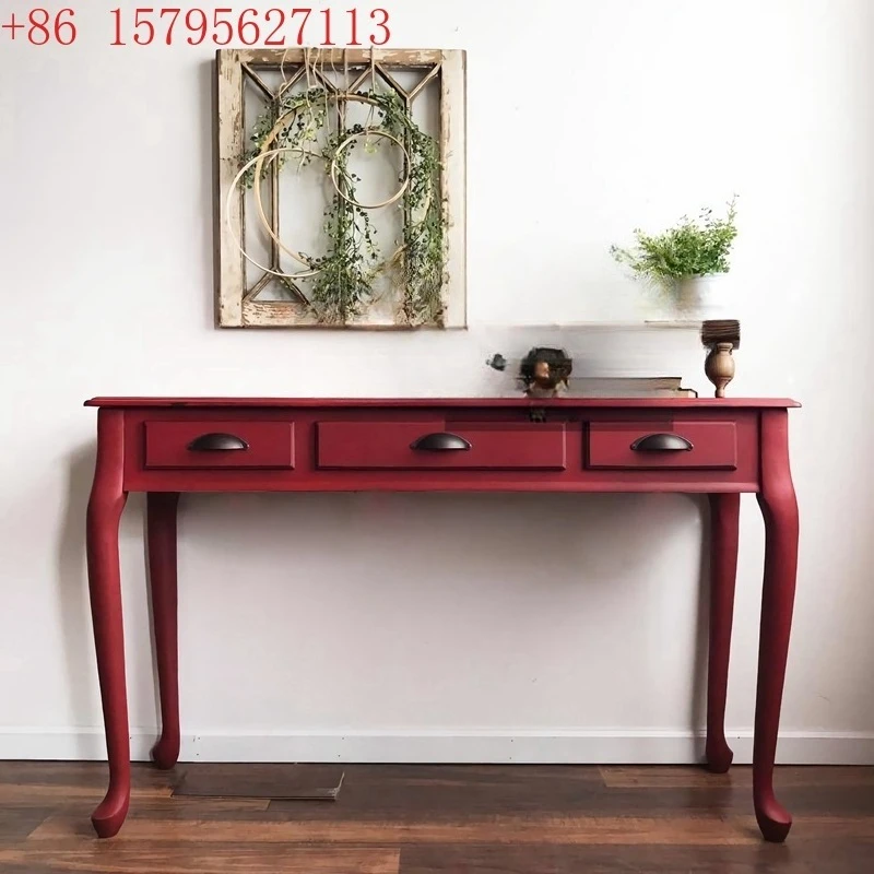 

Входной стол Художественная мебель из массива дерева Простой американский прихожая Входной стол